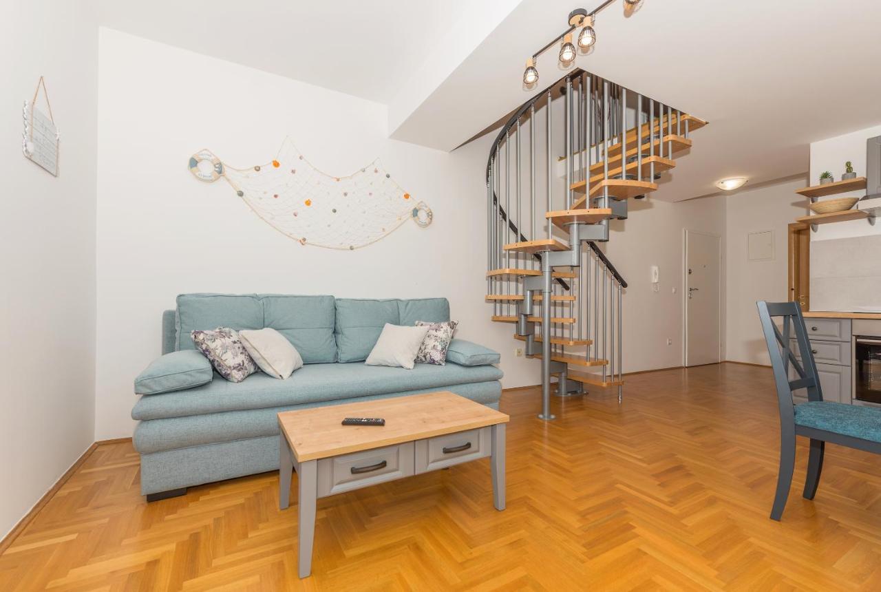 Deluxe 3 Bedroom Apartment With Sea View Baska Voda Ngoại thất bức ảnh