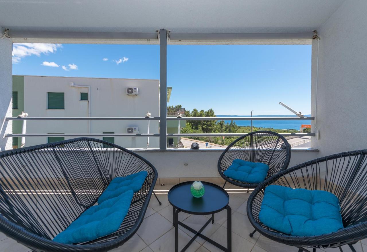Deluxe 3 Bedroom Apartment With Sea View Baska Voda Ngoại thất bức ảnh