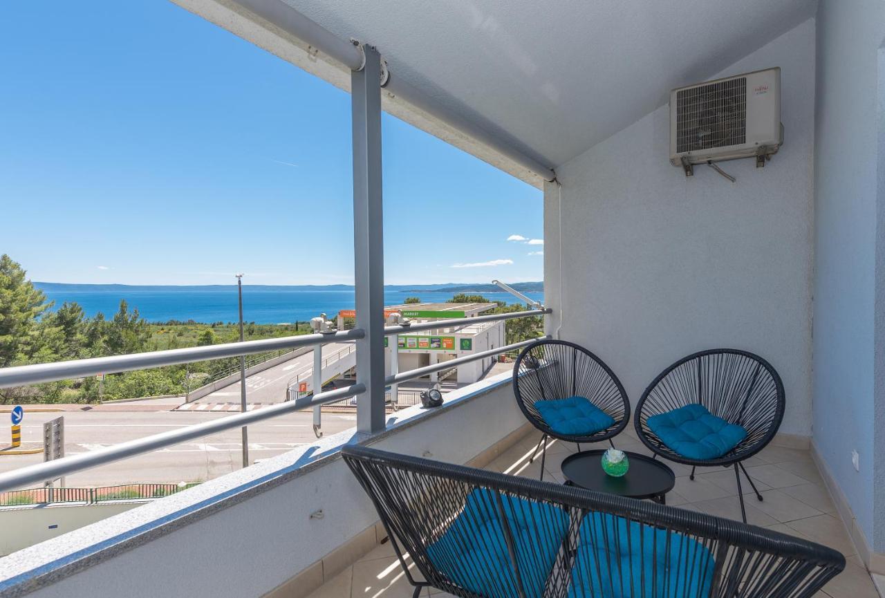 Deluxe 3 Bedroom Apartment With Sea View Baska Voda Ngoại thất bức ảnh