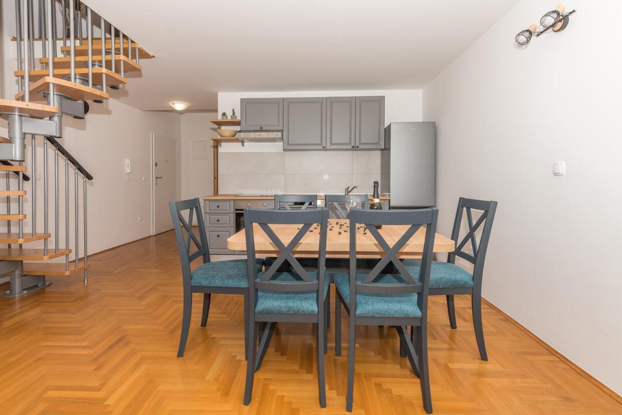 Deluxe 3 Bedroom Apartment With Sea View Baska Voda Ngoại thất bức ảnh